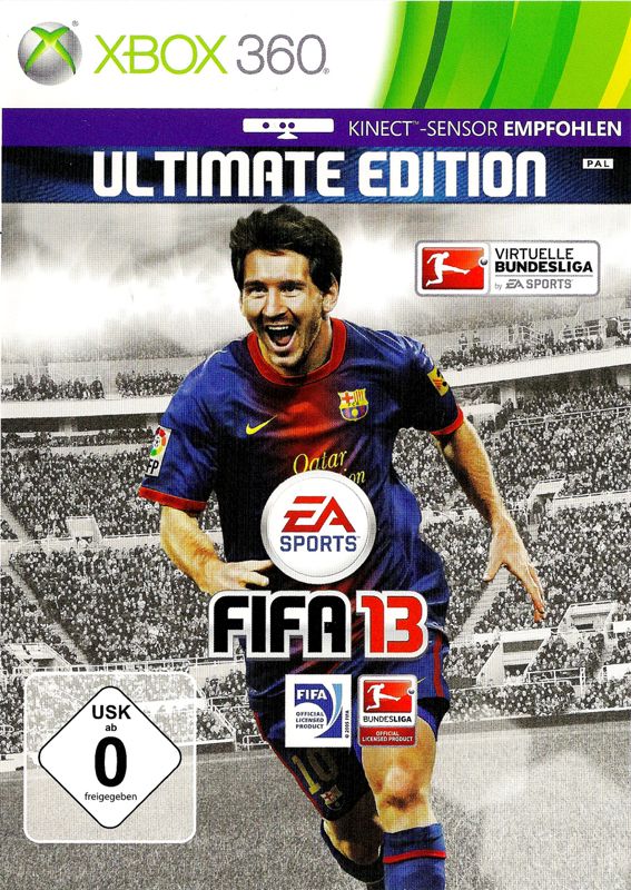 FIFA 13 box art for Xbox 360